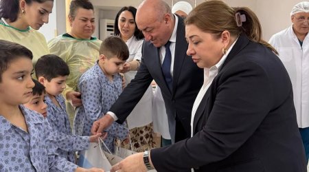 Sabunçu Tibb Mərkəzinin nəzdindəki Maştağa Xəstəxanasında növbəti sosial aksiya - FOTO