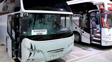 Bakı-Naxçıvan-Bakı avtobus reysləri dayandırılıb