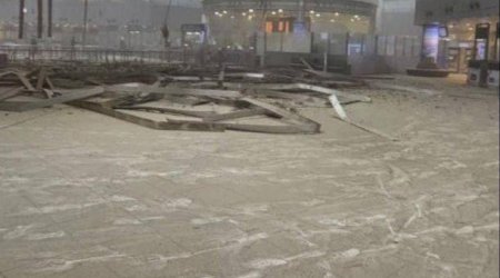 İran Küveyt aeroportunu vurub - ANBAAN VİDEO