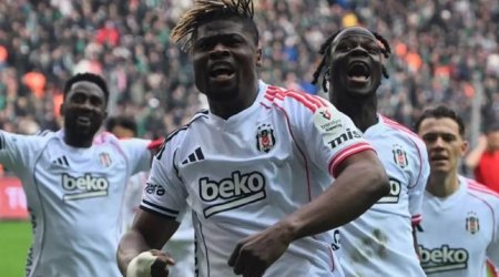 "Beşiktaş"dan derbi öncəsi minimal hesablı QƏLƏBƏ
