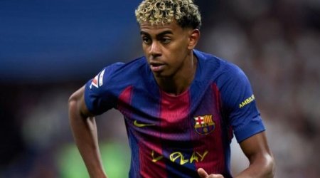 Yamal ilk her-trikini etdi, rekorda imza atdı