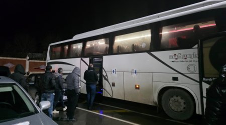 Bakıdan gedən avtobus İran ərazisini keçməklə Naxçıvana çatdı