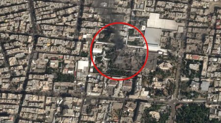 Xameneinin vurulmuş iqamətgahının PEYK görüntüsü