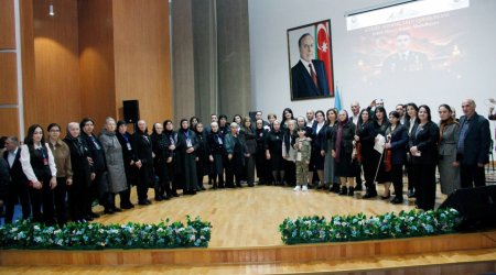 Aprel döyüşlərində şəhid olan mayorun anım günü keçirildi - FOTO