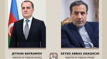 Ceyhun Bayramov Abbas Əraqçiyə başsağlığı verdi