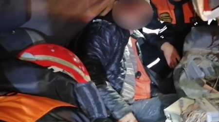 Lökbatanda ağır qəza: Vətəndaşlar belə xilas edildi &ndash; VİDEO