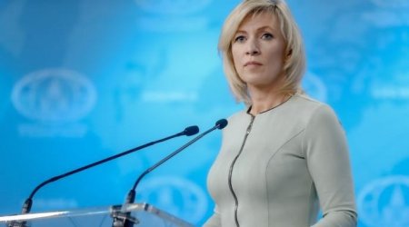 Zaxarova Azərbaycana TƏŞƏKKÜR ETDİ