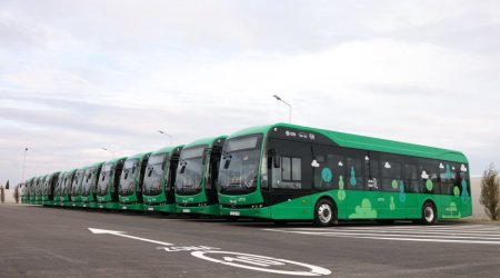 Buzovnada yeni avtobus parkı istifadəyə verildi - FOTO