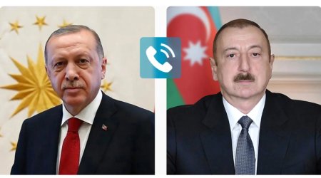 Ərdoğan İlham Əliyevə ZƏNG ETDİ