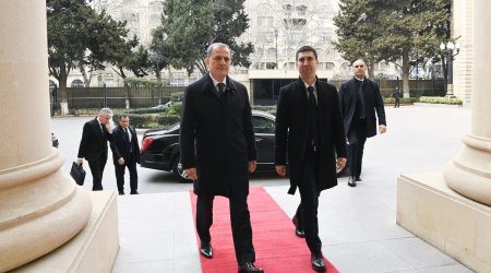 Azərbaycan və Moldova XİN başçıları arasında görüş başladı &ndash; FOTO