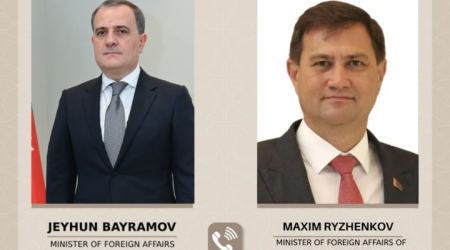 Belarusun xarici işlər nazirindən Ceyhun Bayramova ZƏNG