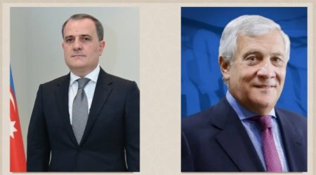 İtaliya XİN başçısı Ceyhun Bayramova ZƏNG ETDİ