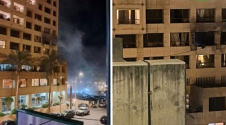 Beyrutda hotelə hücum: 3 ölü, 9 yaralı var - VİDEO