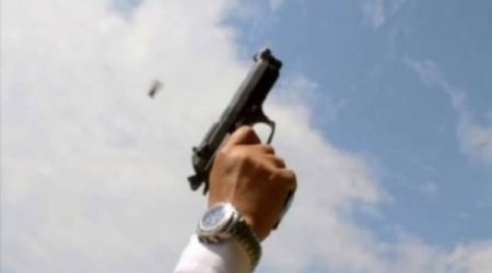 Havaya atəş açan şəxs saxlanıldı