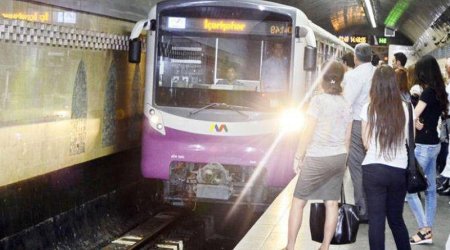 Bakı metrosunda tüstülənmə