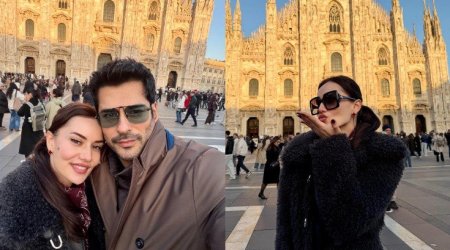 Burakla Fahriyənin İtaliya istirahəti – FOTO