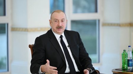&ldquo;Ermənistanla ticarətə başlamışıq, əminəm ki, sülh davam edəcək&rdquo; - İlham Əliyev