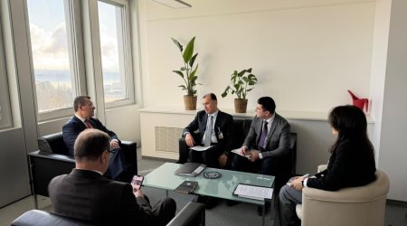 AHİK nümayəndə heyəti Cenevrədə BƏT rəsmiləri ilə görüşlər keçirib &ndash; FOTO