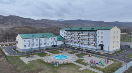 Qubadlıda &ldquo;Sərhədçi&rdquo; yaşayış kompleksi hərbçilərin istifadəsinə verildi &ndash; FOTO/VİDEO