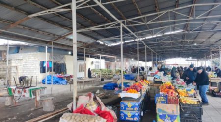 Kürdəmirdə ərzaq bazarında nöqsanlar aşkarlandı - FOTO