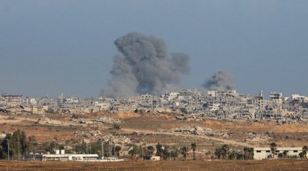 İsrailin paytaxtına güclü hava hücumları edilir - VİDEO