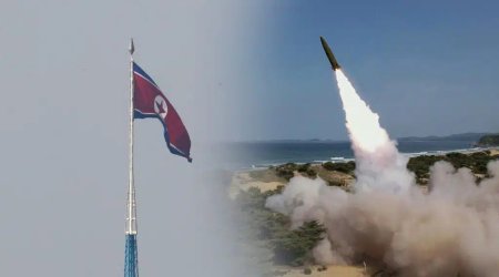 Şimali Koreya Yapon dənizinə 10 ballistik raket ATDI &ndash; FOTO