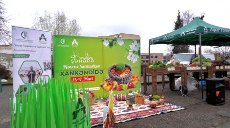 Xankəndi şəhərində &ldquo;Kənddən Şəhərə&rdquo; Novruz yarmarkası təşkil olunub - FOTO