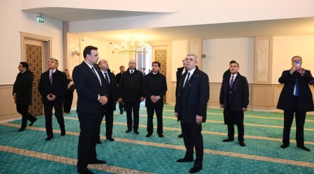 Əlaqələndirmə Qərargahının üzvləri Hadrut məscidini ziyarət ediblər - FOTO