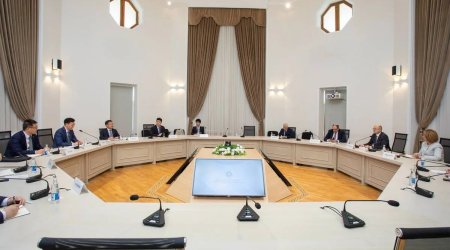 Çin şirkəti ilə bərpa olunan enerji layihələri MÜZAKİRƏ EDİLDİ - FOTO