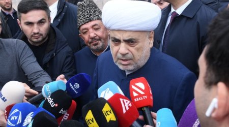 Allahşükür Paşazadədən Yaxın Şərqdəki savaşla bağlı ÇAĞIRIŞ - VİDEO