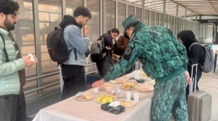 İrandan Azərbaycana təxliyə olunanların sayı açıqlandı - FOTO