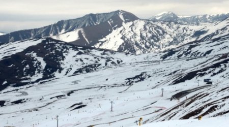 Şahdağa qar yağır - FAKTİKİ HAVA