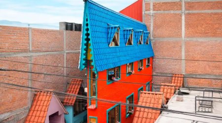 Dünyanın ən dar evi tikilib: yaşamaq üçün hər şey var - VİDEO