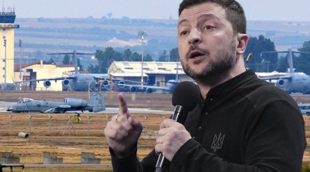Zelenskidən şok AÇIQLAMA: Rusiya İncirlik Hava Bazasını izləyir