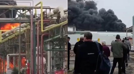 İran İsraildə kimya zavodunu bombaladı - VİDEO