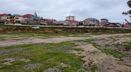 Masazırda əsas yolun bir hissəsi uçdu - VİDEO