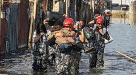 FHN: 547 nəfər təhlükəsiz əraziyə təxliyə olunub - FOTO/VİDEO