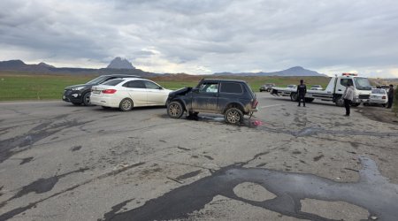 Naxçıvanda qəza baş verib, 3 nəfər xəsarət alıb - FOTO/VİDEO