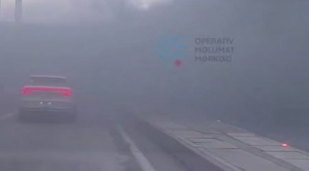 Nəsimi rayonunda tuneldə avtomobil yandı &ndash; ANBAAN VİDEO