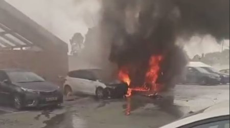 İsrail şəhərləri İranın raket hücumundan sonra &ndash; VİDEO