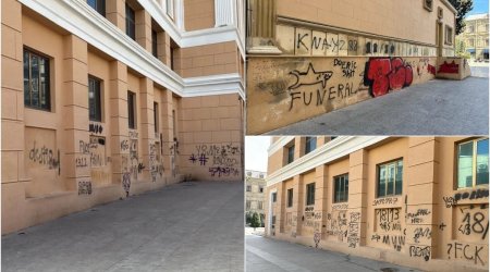 &ldquo;Sənət&rdquo; adı ilə VANDALİZM &ndash; Nizami Kino Mərkəzinə qarşı hörmətsizlik və valideyn məsuliyyətinin ÖNƏMİ