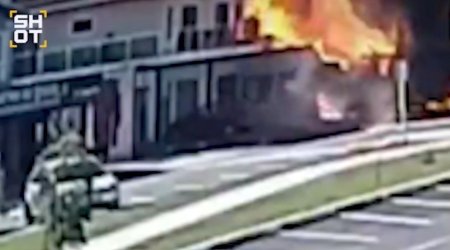 Braziliyada təyyarə restorana çırpıldı &ndash; ANBAAN VİDEO