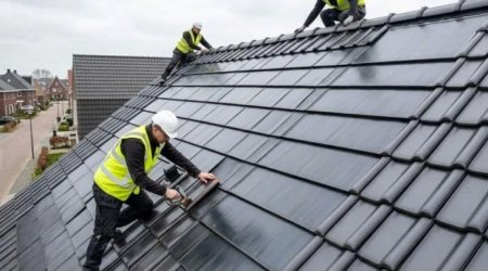 Niderlandda dünyada ilk &ldquo;günəş&rdquo; plitəsi hazırlandı &ndash; FOTO