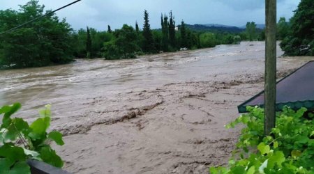 Qusarda 27 yaşlı gənci sel apardı - ÖZƏL