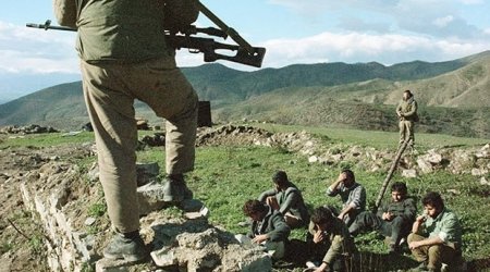 Ermənilərin əsirlərimizi gizlətdikləri yerdən görüntülər - VİDEO