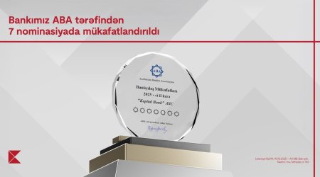 Kapital Bank 7 nominasiya üzrə mükafatlandırıldı