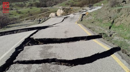 Bu yolda hərəkət tam dayandırıldı &ndash; FOTO/VİDEO