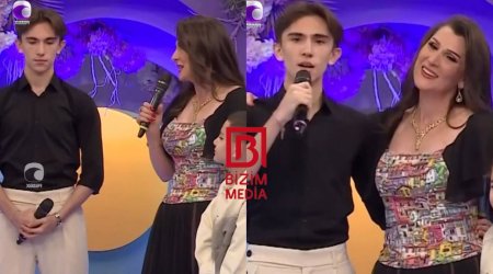 Xalq artistinin müğənniliyə başlayan oğlu MÜZAKİRƏ YARATDI - VİDEO