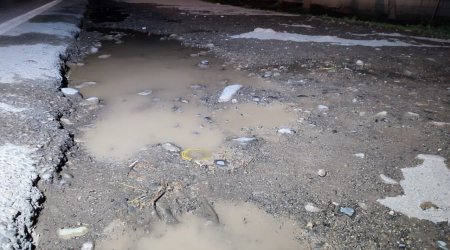 Magistral su xətti PARTLADI: 20 mindən çox sakin susuz qaldı &ndash; FOTO