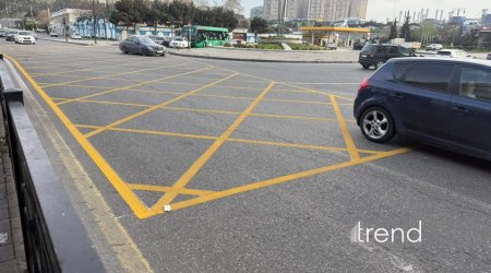 DİQQƏT: bu yolda 100 manat cərimələnə bilərsiniz - FOTO